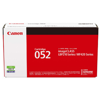 CANON CART. 052 BLACK TONER FOR LBP215X, LBP214DW (2199C003AA01)