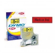 DYMO  SC40917 D1-TAPE  9mm x 7M (BLACK ON RED)
