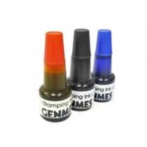 GENMES D300 STAMP PAD INK - RED  (24ml)
