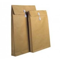 BROWN ENVELOPE WITH STRING  10" x 14" x 1.5"
