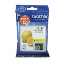 BROTHER LC-3513 YELLOW INK CARTRIDGE