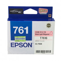 EPSON C13T761680 VIVID LIGHT MAGENTA FILL VOLUME INK CARTRIDGE FOR P608