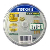 MAXELL DVD-R 4.7GB/16X (50PCS/SPINDLE)