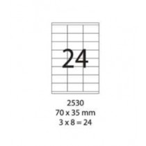 SMART LABEL 2530-100  70 x 35mm (24'S)