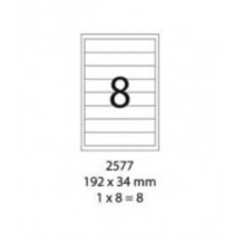 SMART LABEL 2577-100  192 x 34mm (8'S)