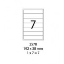 SMART LABEL 2578-100  192 x 38Mmm (7'S)