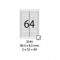 SMART LABEL 2545-100  96.5 x 8.5mm (64'S)