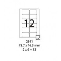 SMART LABEL 2541-100  78.7 x 46.5mm (12'S)