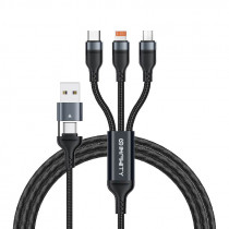 INFINITY 3C323 3-IN-1 60W CABLE 0.6M - BLACK