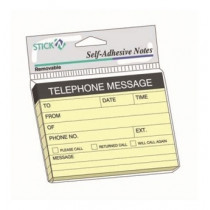 STICK'N  21087  TELEPHONE MESSAGE PAD