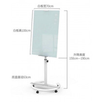 Godex GX-GF555 Magnetic Tempered Glass Whiteboard mobil Flip Chart