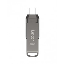 LEXAR JUMPDRIVE D400 128GB USB3.1 YPTE-C OTG FLASH DRIVE