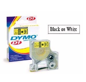 DYMO  SC45803 D1-TAPE  19mm x 7M (BLACK ON WHITE)
