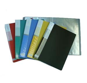 YL A4-20  COLOR CLEAR BOOK - YELLOW