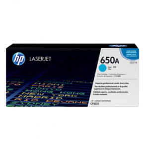 HP CE271A #650A CYAN TONER FOR CP5525 (15K)