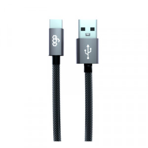 EGO 3.1A TYPE-C CABLE 30CM - GREY (TC-0331GREY)