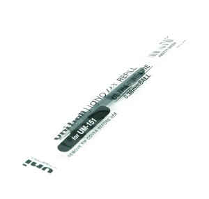 三菱 UMR-1 防水雙珠啫喱筆用替芯 - 黑色 (UM-151用)