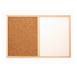 磁性白板 + 水松板 (600 x 900mm)