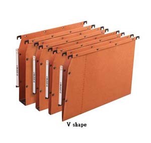 奧碧 AZV 層板底連掛式文件套 - V底