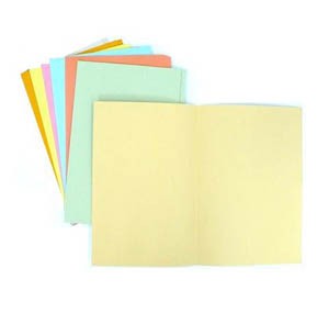 F4 一級紙文件套 - 金黃色