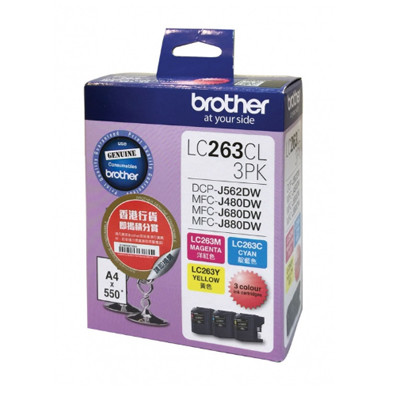 BROTHER LC-263 CL (3PK)  INK