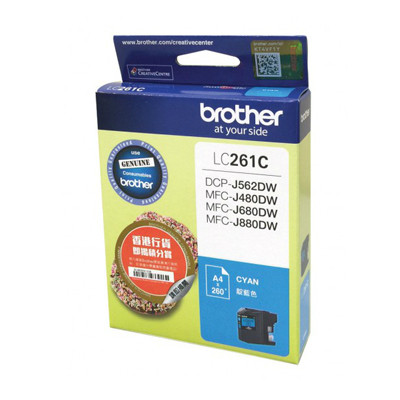 BROTHER LC-261C INK CARTRIDGE