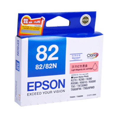 EPSON T112680 淺洋紅色墨水匣