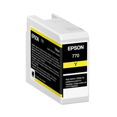 EPSON C13T46V400 YELLOW 25ML INK CARTRIDGE FOR P708