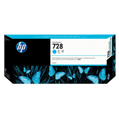HP F9K17A (NO.728) CYAN INK CARTRIDGE