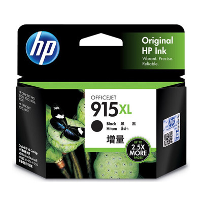 HP 3YM22AA (NO. 915XL) BLACK INK CARTRIDGE