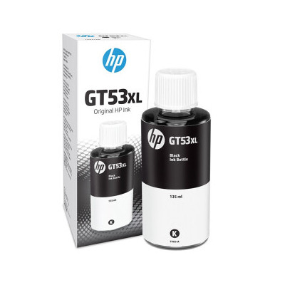 HP 1VV21AA (NO.GT53XL) BLACK ORIGINAL INK BOTTLE (135ML)