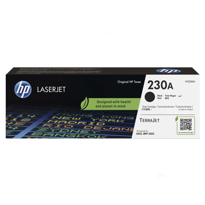 HP W2300A #230A BLACK LASERJET TONER CARTRIDGE
