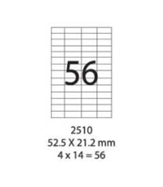 SMART LABEL 2510-100  52.5 x 21.2mm (56'S)