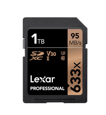 LEXAR SDXC 633X 1TB U3 (LSD1TCB633)