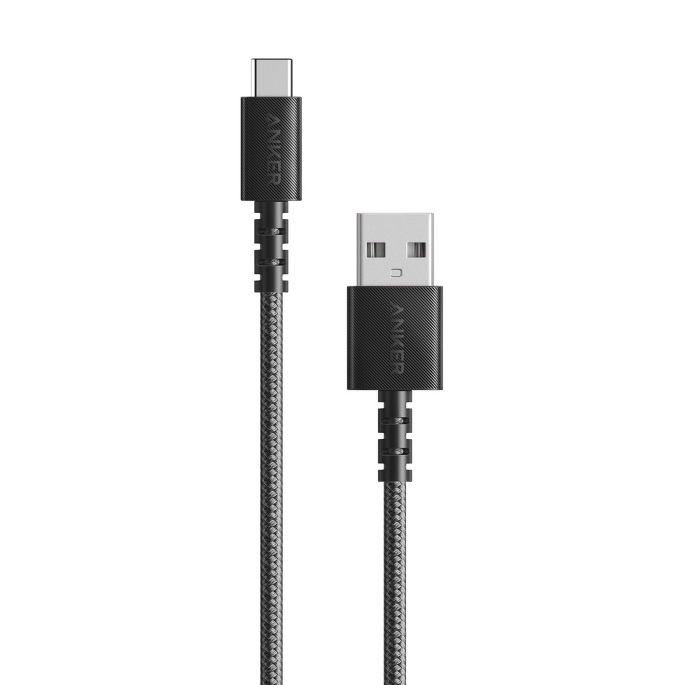 ANKER POWERLINE SELECT+ 3FT/0.9M TYPE-C TO USB-A CABLE – BLACK (A8022H11)
