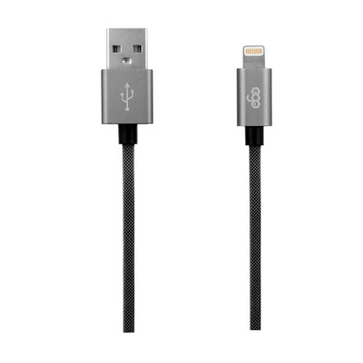 EGO MFI LIGHTNING CABLE 200CM - GRAY (ALC-2028GRAY)