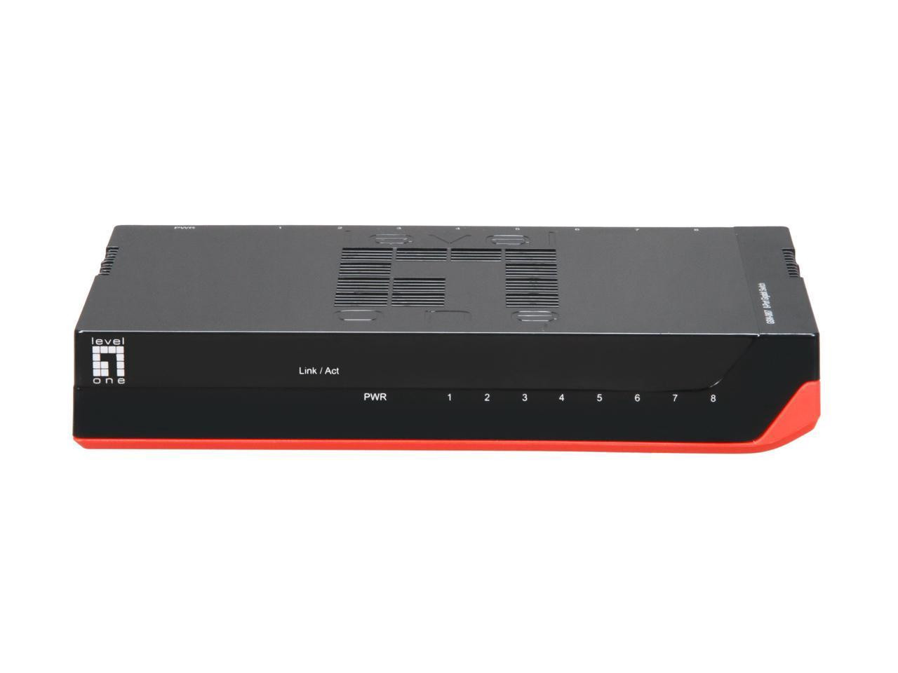 Level One 8-Port Gigabit Switch GSW-0807