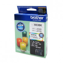 BROTHER LC-663BK INK FOR MFC-J2320 , J2720