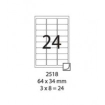 SMART LABEL 2518-100  64 x 34mm (24'S)