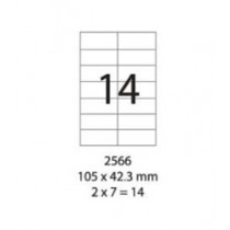 SMART LABEL 2566-100  105 x 42.3mm (14'S)