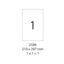 SMART LABEL 2586-100  210 x 297mm  (1'S)