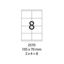 SMART LABEL 2570-100  105 x 70mm (8'S)