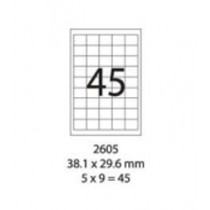 SMART LABEL 2605-100  38.1 x 29.6mm (45'S)