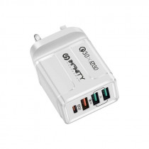 INFINITY PC45S PD+QC WALL CHARGER - WHITE (IN-PC45S-WE)