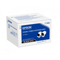 EPSON C13S050751 DOUBLE BLACK TONER CARTRIDGE FOR C300N