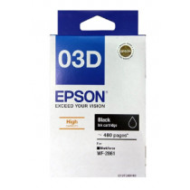 EPSON C13T03D183 BLACK HIGH CAP INK CARTRIDGE FOR WORKFORCE 2861
