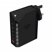 EGO EXINNO+ 300W GAN 6-PORST USB CHARGER - BLACK (EX240-BLACK)