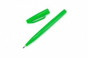 PENTEL S520 簽字筆 -  綠色