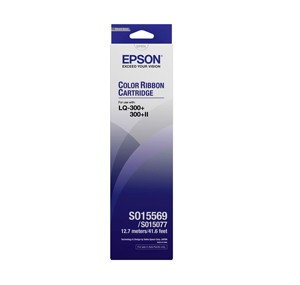 Epson  C13S015569(S015077) Color Ribbon Cartridge For LQ-300/300+/300+II