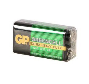 GP超霸 1604G (9V) 環保碳性電池 (獨立裝)